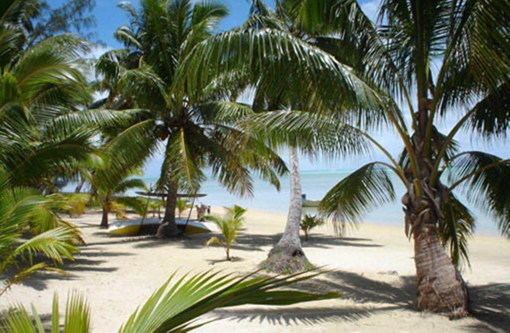 Paparei Beachfront Bungalows, Aitutaki Arutanga Buitenkant foto