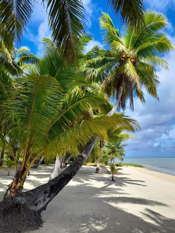 Paparei Beachfront Bungalows, Aitutaki Arutanga Buitenkant foto