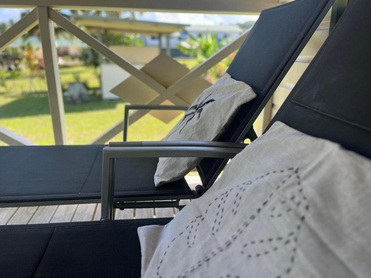 Paparei Beachfront Bungalows, Aitutaki Arutanga Buitenkant foto