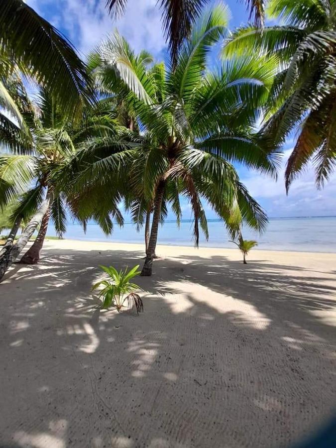 Paparei Beachfront Bungalows, Aitutaki Arutanga Buitenkant foto