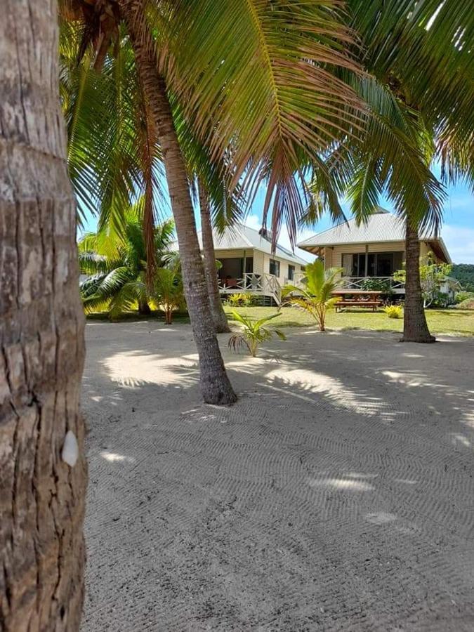 Paparei Beachfront Bungalows, Aitutaki Arutanga Buitenkant foto