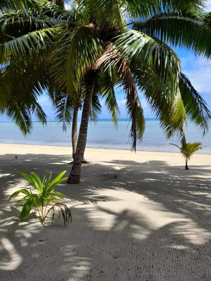 Paparei Beachfront Bungalows, Aitutaki Arutanga Buitenkant foto