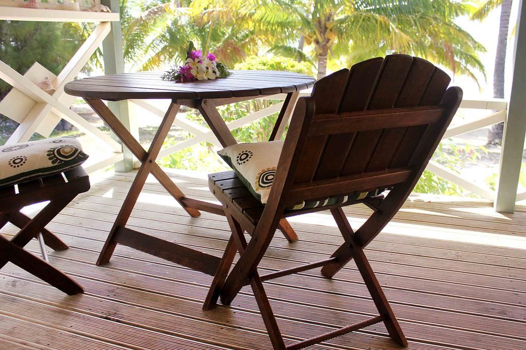 Paparei Beachfront Bungalows, Aitutaki Arutanga Kamer foto